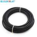 Shipping Free H1z2z2-K Solar Panel Cable Photovoltaic Wire 12 10 Awg 4mm2 6mm2 Wire Tinned Copper Xlpe Jacket Tuv En50618. 
