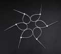 100pcs Best Quality Nylon Cable  Tie Plastic  Self Lock Adhesive Plastic Wire. 