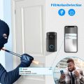 Smart WiFi Wireless Video Doorbell  V5 (Black). 