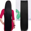 New 5 clips Long straight hair extension for girls and women's. 