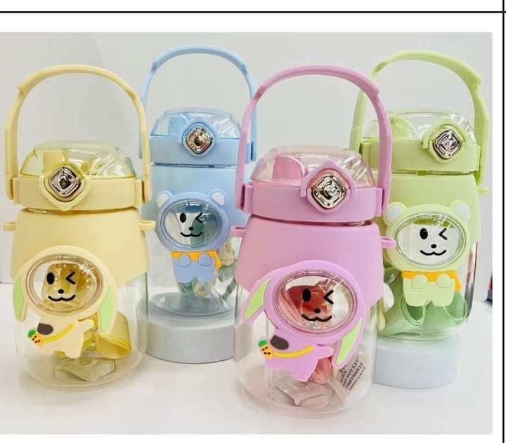 Xigua Cute Owl Stainless Steel Water Bottle – 600ml, Leak-Proof, Vacuum Insulated, With Straw (For Gym, School, Travel) - View #10
