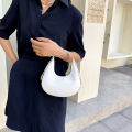 DishyKooker Shoulder Bags For Women Solid Color Trendy Simple Cute Tote Handbag With Zipper Closure. 