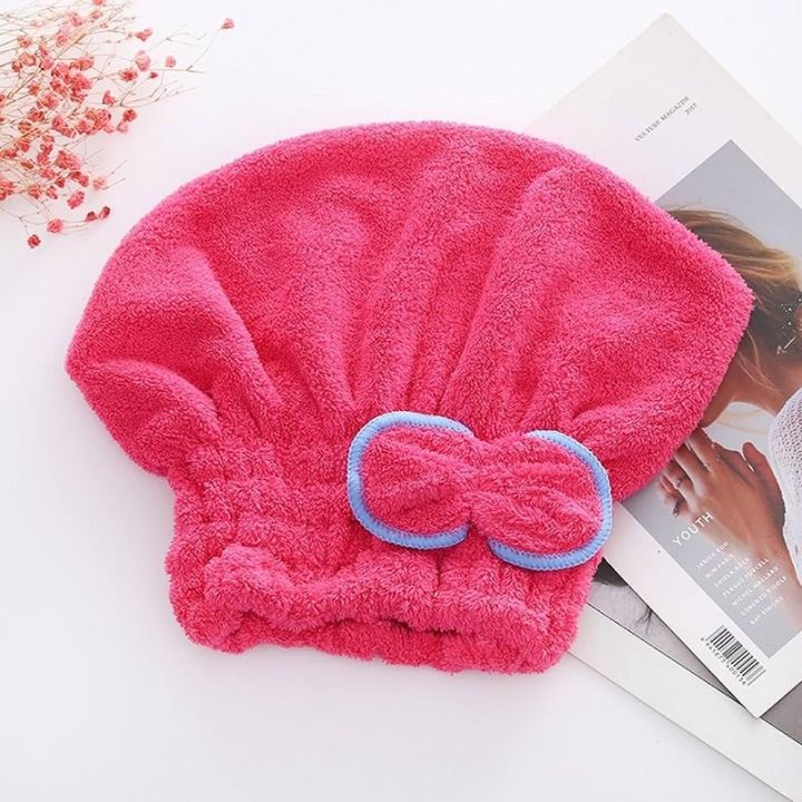 Single%20piece%20100%25%20Cotton%20Turbie%20Hair%20Dryer%20Cap%20Towel%20-%20Hair%20Wrap%20Towel%20-%20Randomly%20Selected%20Color%20-%20Image%202