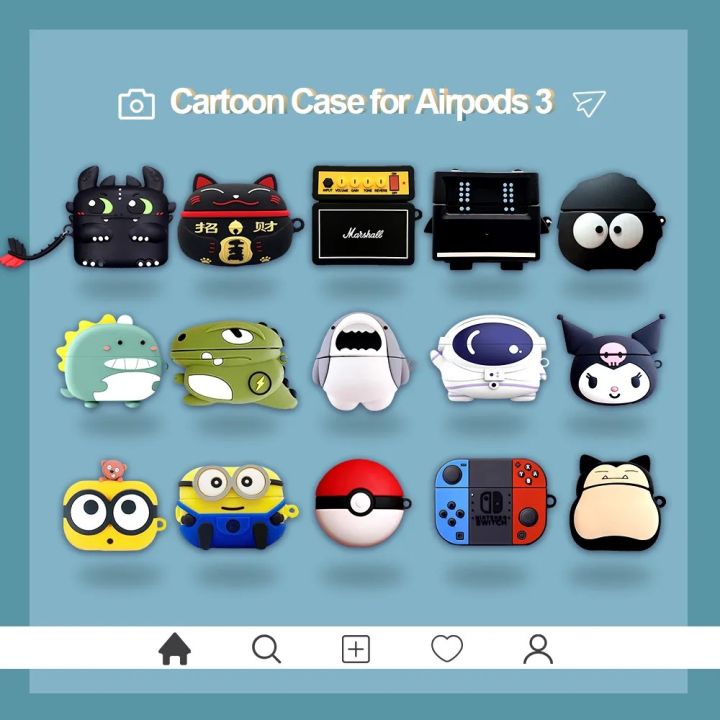 Cute%203D%20Cartoon%20Silicone%20Case%20Cover%20for%20Wireless%20Earbuds%20P_ro%20&%20P_ro%202%20Style%20-%20Image%209