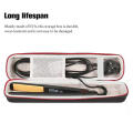Heat-Resistant Hair Straightener Storage Bag Portable Hair Curler Travel Case. 