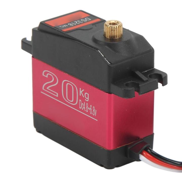 Motor Servo 270 Degree 20kg Waterproof High Torsion Precise Digital Servo DS3218MG for 1/10 1/8 RC Car Truck Boat