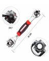 48-In-1 Universal Multi-Function Wrench 360 Degree Rotary Adjustable Spanner. 