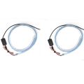 1 Car Door Warning Light Safety Anti-Collision Lights For Peugeot 307 206 308 407 207 3008/2017 2008 208 508 301 306 408 106 107. 