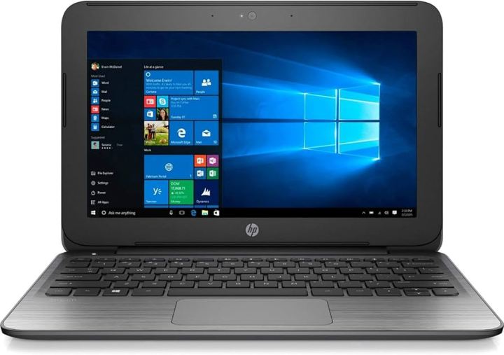 HP Stream 11 Pro G2 - 11.6 inches HD Display,  Windows 8.1 or 10 Pro Notebook - Intel Celeron N2840, 2.16GHz Dual-Core, 2 GB DDR3L Ram,  32GB Solid State Drive