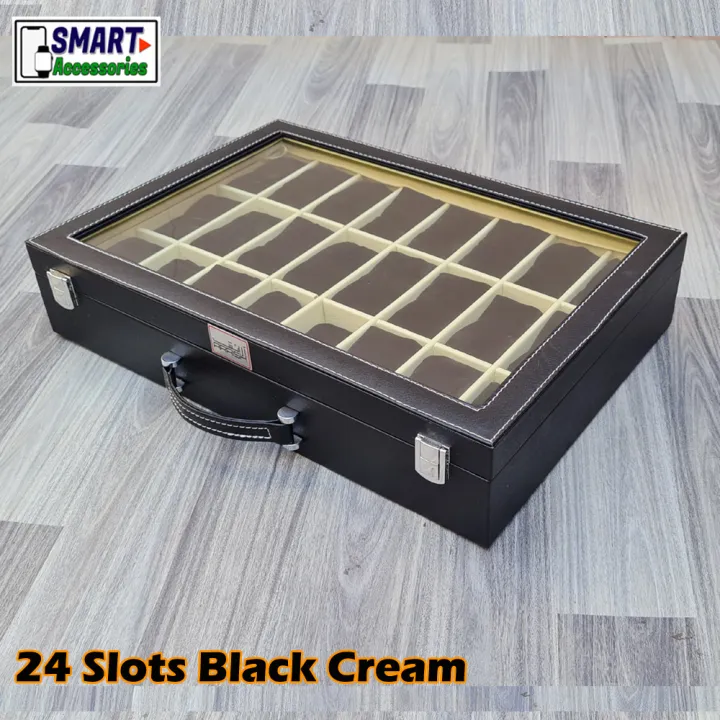 24%20Slots%20and%2018%20Slots%20High%20Quality%20PU%20Rexine%20Leather%20Fabric%20Watch%20Display%20Storage%20Box%20Smart%20Watch%20Storage%20Case%20-%20Image%202