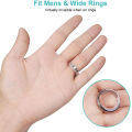 8 Piece Set / Ring Size Adjuster for Loose Rings / Invisible Clear Ring Sizer with 8 Sizes / Clear Ring Sizer Resizer. 