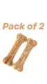 2 pcs / Dog Dental chewing Calcium Bone. 