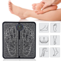 Best Rechargeable Electric EMS Body Massager Mat /Pad | EMS Foot Massager Mat | Portable Folding Feet Massage Pad with Electric Muscle Stimulation | SJR Collections. 