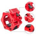 Standard Barbell Collar with Spinlock Clamp - Dumbbell Spring Clips for GYM Weightlifting Barbell Jaw Lock. 