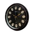 Stylish Round Wall Clocks Modern Design, Functional PRIM Clocks for Office, Living Room Decor - Water Resistant Farmhouse Clocks for Small Spaces. 