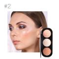 Focallure Triple Colors Effect Blush & Highlighter Palette (3 Colors). 