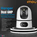 IMOU Ranger Dual 6MP / 3+3 Two-way Talk 360° P&T Indoor Full Color Night Vision Smart Home Security / CCTV Wi-Fi IP Camera / AI Human & Pet Detection. 