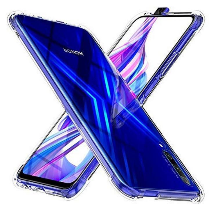Huawei Y9s / Huawei Honor 9x Pro Soft Silicone Back Cover TPU Transparent Case With Camera Protection