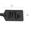 Mr and Mrs Luggage Tags for Bridal Wedding Suitcase Tag Travel Honeymoon Gift G5AE. 