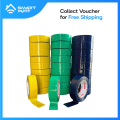 Pack of 2 - Royal PVC Tape - 10 Yard Self Adhesive Tape in Unique Colors Yellow, Red, Green, Blue, White - Perfect for Cricket Ball and Electric use. 