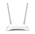 Tp Link WiFi Router Wireless LAN Modem 300Mbps TL-WR840N Ethernet 4 in 1 Booster Range Extender Bridge Access Point Signal Repeatr High Speed Super Fast LAN Cable 2 5dbi Antennas Original Smart LED Mobile Laptop PC. 