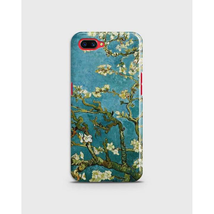 Cover For Oppo A3s Hard Painted Tree Print -1cover2807