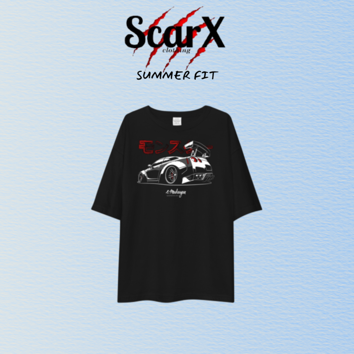GTR R35 Designed Best Quality Unisex Oversized T-shirt