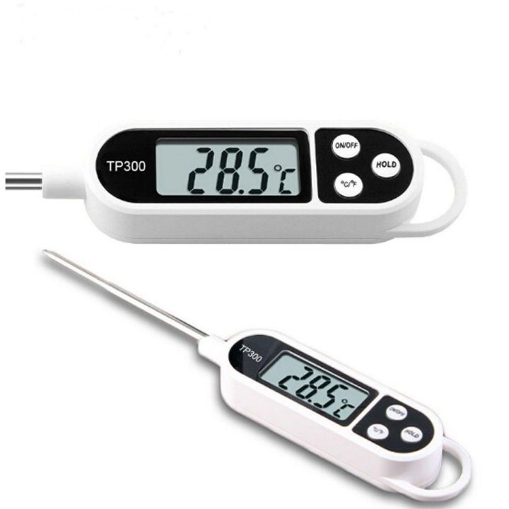 Digital Kitchen Thermometer For Bbq Electronic Cooking Food Probe Meat Water Milk Meat Thermometer Kitchen Tools - Tp300 by SPAcc