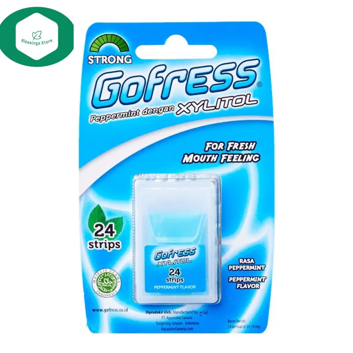 GOFRESS-%20Xylitol%20Mouth%20Freshener-Gums%2024%20Strips%20(Pack%20of%203)%20-%20Image%205