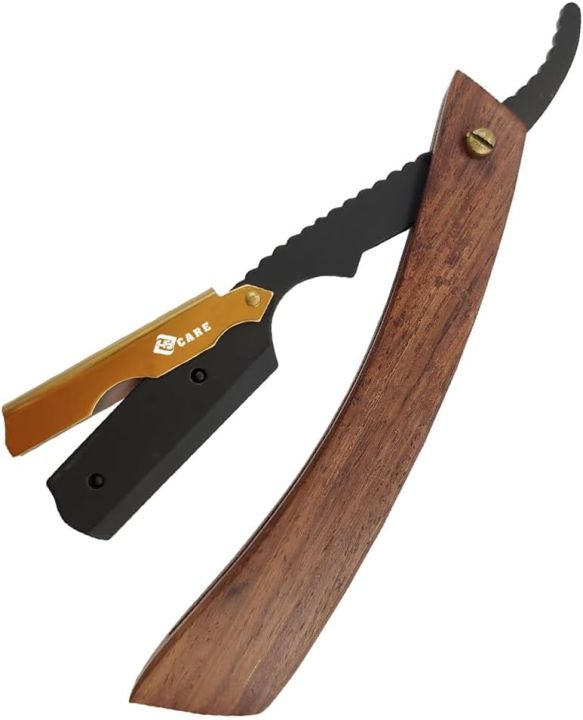 YSCARE%20Straight%20Razors%20for%20Men,%20Straight%20Edge%20Razor,%20Single%20Blade,%20Stainless%20Steel,%20Barber%20Razor%20for%20Men's%20Shaving,%20Barber%20Shaving%20Razor,%20Wooden%20Handle,...%20-%20Image%202