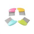 Stainless Steel Potato Cutter, Wavy French Fries Cutter, Crinkle Cutter, Wavy French Fries Cut, for Suitable Fruits and Vegetables. 