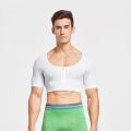 Men Body Shaper Compression Shirt Gynecomastia Posture Corrector Chest Control Body Building Corset Sleeveless Underwear Vest. 