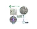 DP Mosquito KiIIer 3 in 1 Foldable & Rechargeable Racket Bug Zapper Trap  Mosquito Killer Lamp Electric Shocker Note random color will be deliver. 