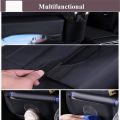 Leather Car Seat Back Organizers, Travel Accessories, Car Seat Back Organizer & Protector, Cup Holder, Universal. 