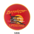 Baywatch Lifeguard Embroidery Iron On Patch Sew On Badge. 