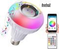 Bluetooth Speaker Bulb Smart LED RGB + Remote Control Wireless Disco Audio Music Multi Color Dimmable Lamp. 