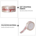 Valentine Day Gifting Collections Set, I Love You Theme Ribbon, Wraps, Baskets Party Decoratives, Decor Items, Silk Satin Ribbons Gift Wrapping For Your Love One, My Valentine, I L U,  Purpose Day Decoration Occasion Party Supplies Celebrations : xSontLhG. 