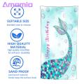 Amamia Swimming Towel Soft And Comfortable Microfiber Sport Travel Towel. 