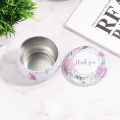 2.2OZ Personality Candy Box Drum-shaped Cookie Box Party Supply Tea Pot Tin Box. 