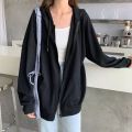 Jack Beos Zipper Black Fleece Pull Over Hoodie For Women 17092022 - Stay Cozy And Stylish With A Zipper Hoodie. 
