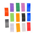 140Pcs 18650 Battery Wrap Sleeve Heat Shrink Shrinkable Tube Insulated Multicolor Battery Skin PVC FilmTape Protector Cover Pipe. 