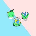 Save the Earth Enamel Protect Environment Brooches Bag Clothes Lapel Pin Badge. 