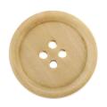 Brown round wooden buttons Original Wood button 10 Big and 10 Small. 
