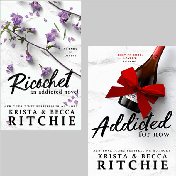 Krista Ritchie Ricochet Books Pack of 2 Best English Novel Ricochet By Krista Ritchie and Addicted ...