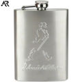 Indian Imported Leak Proof Stainless Steel Hip Flask - 8oz Pocket Size Liquor Storage Pocket Hip Flask - 236ml. 