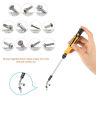Mobile Screwdriver Set and Repairing Tool Kit, 45 in 1 Precision Star Screwdriver Set and Bits. 