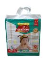 Sukoon Baby Diapers Size 3 Medium 72 Pcs Jumbo Pack (5-9kgs). 