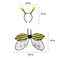 Zishfas Ladybug Wings Cosplay Insect Wing Costume Accessories for Halloween Parties Stage Performance Ladybird Honeybee Fairy Wings Costume Party Wings. 