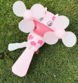 Manual Animal Hand Double Fan. 