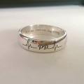 Personalized Stylish Name Golden Ring - Buy 1 Get 1 Free Silver Ring - Black Ring - Rings. 